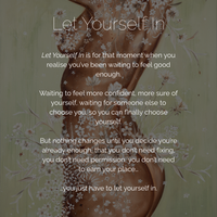 Let Yourself In