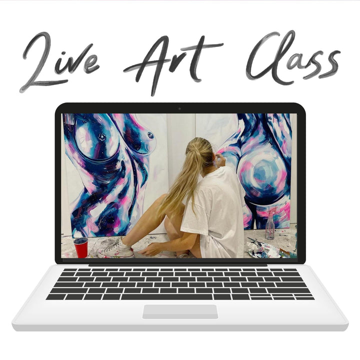 ALL THE DETES: SOPHIE'S LIVE ART CLASS!!!