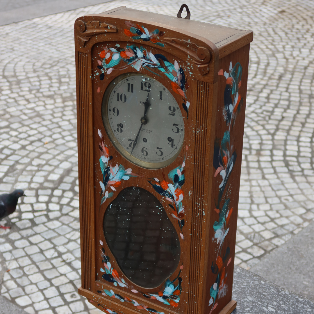 38. GRANDFATHER CLOCK | PARIS – Sophie Tea Art