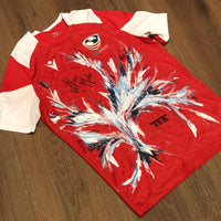 Sophie Tea X Ilona Maher hand painted WRWC shirt