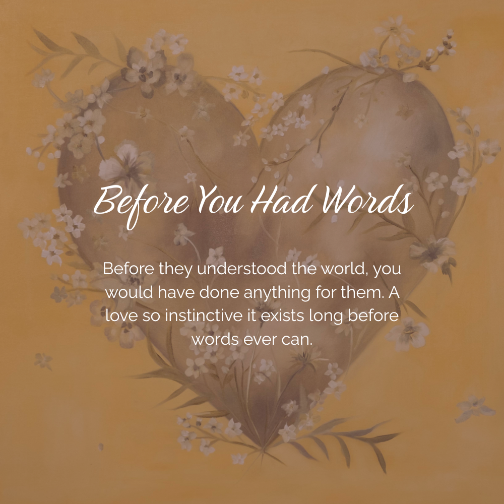 Before You Had Words